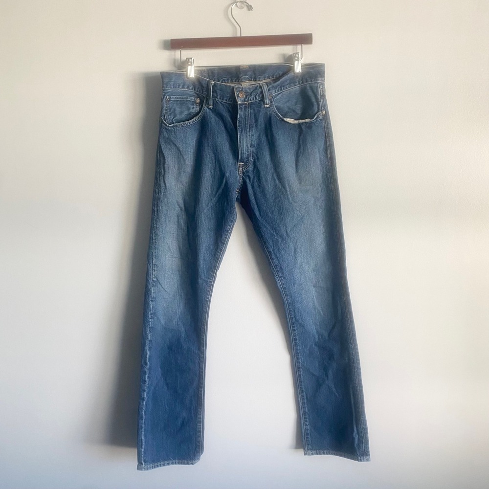 Polo Ralph Lauren Mens Jeans Slim Straight Fit Medium Wash Size 32x32